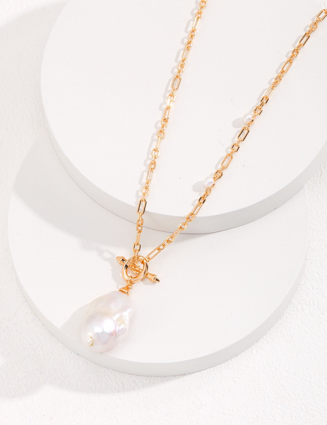 Isla Baroque necklace (long chain)