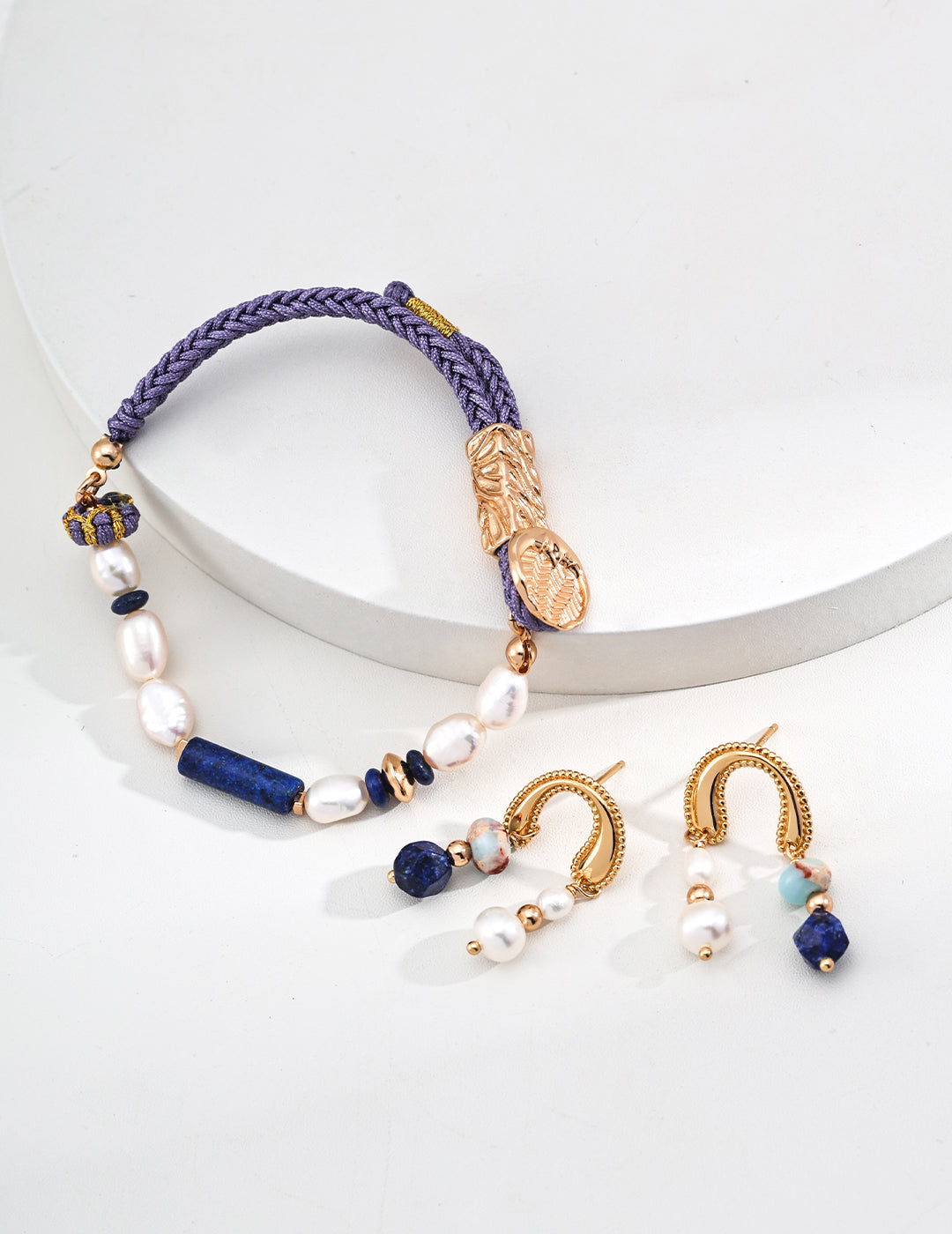 Lavender romance bracelet