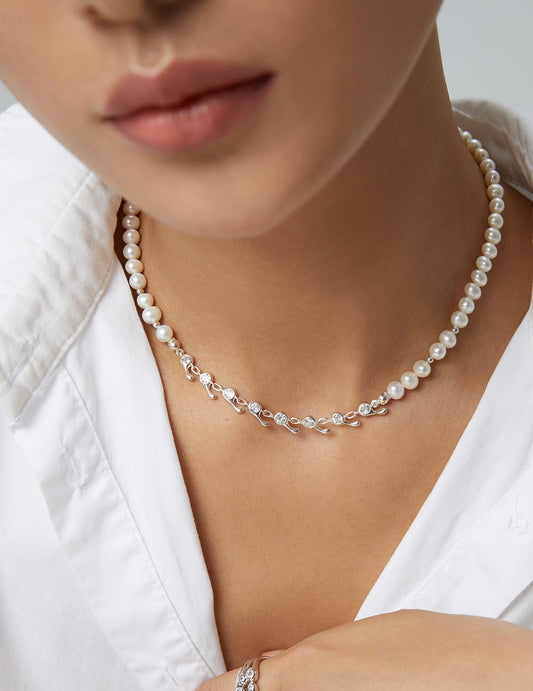 “Lumière” Pearl Necklace