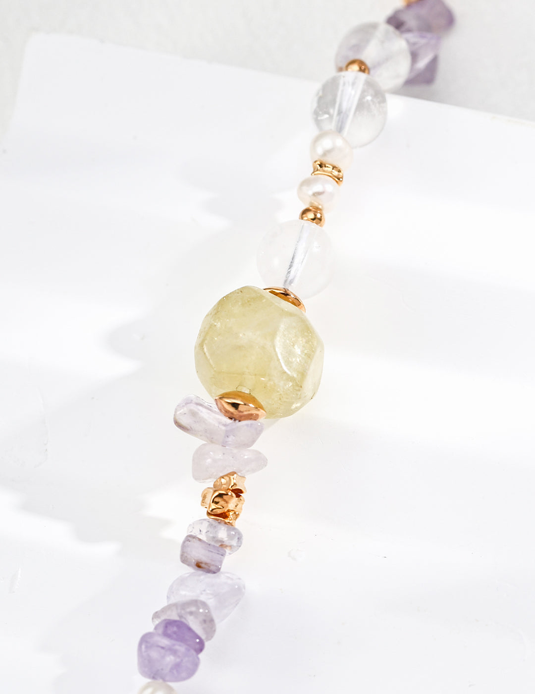 Citrine and  Amethyst bracelet
