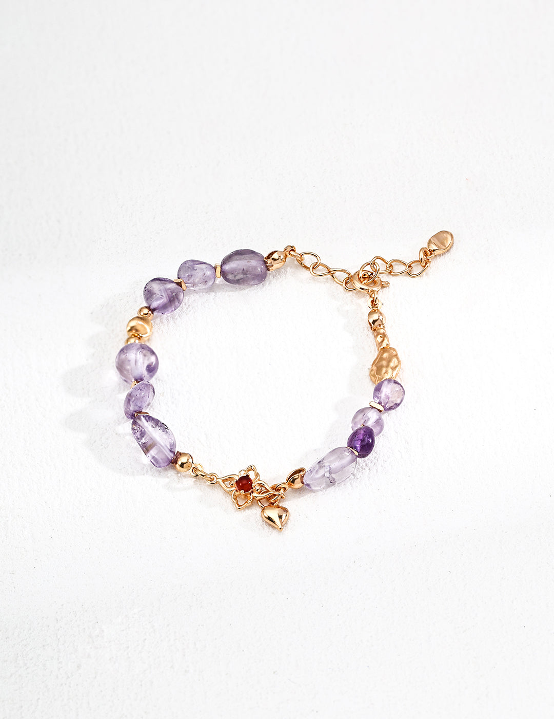Amethyst bloom bracelet