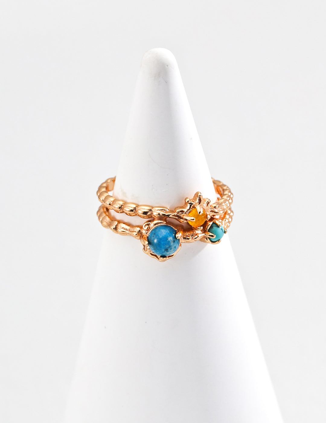 Turquoise topaz ring