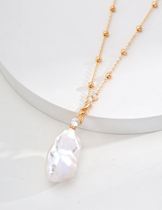Isla Baroque necklace (long chain)
