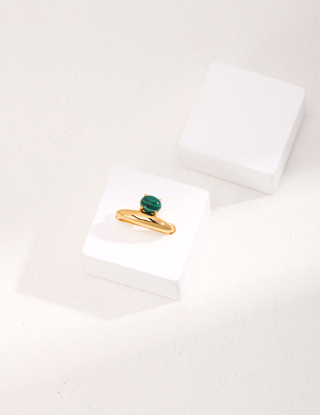 Malachite lake ring
