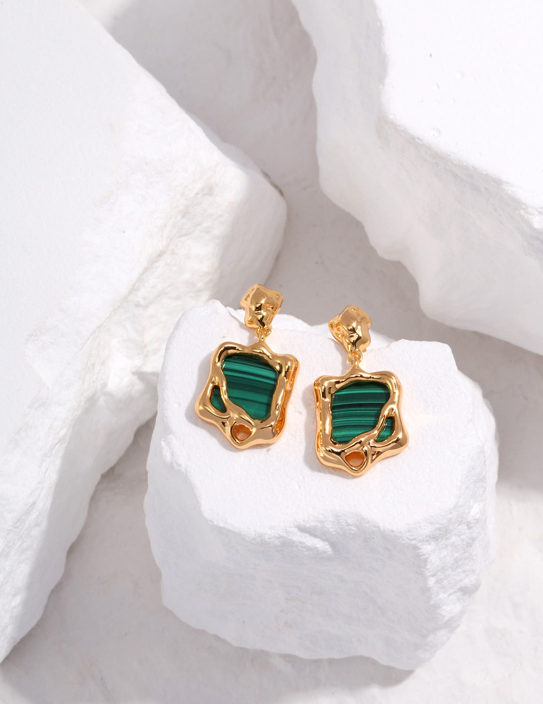 Éclat Vert earrings