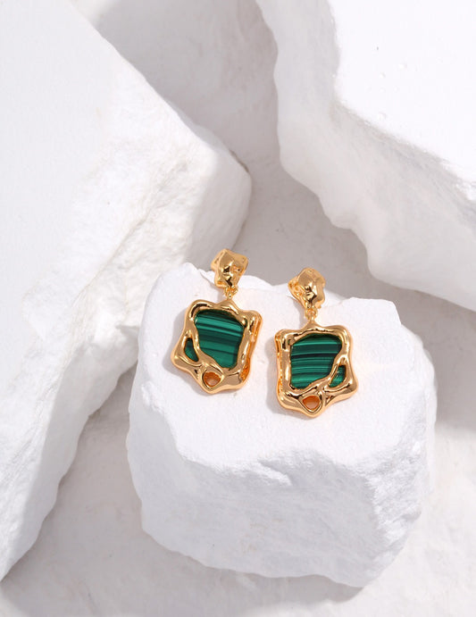 Éclat Vert earrings