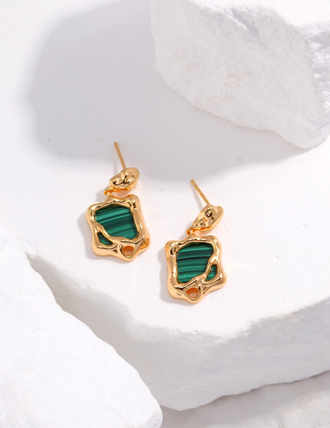 Éclat Vert earrings