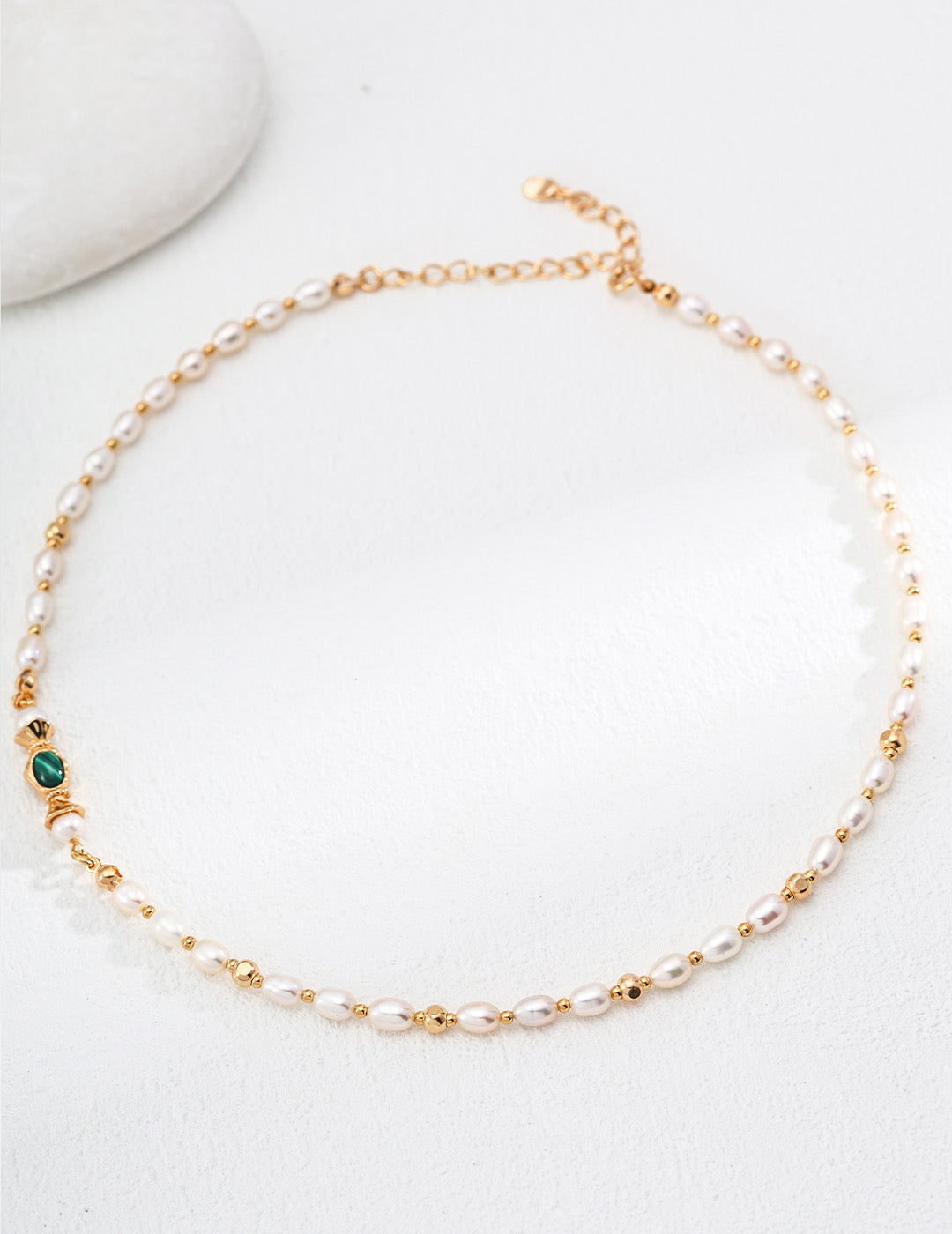 Vintage Malachite necklace