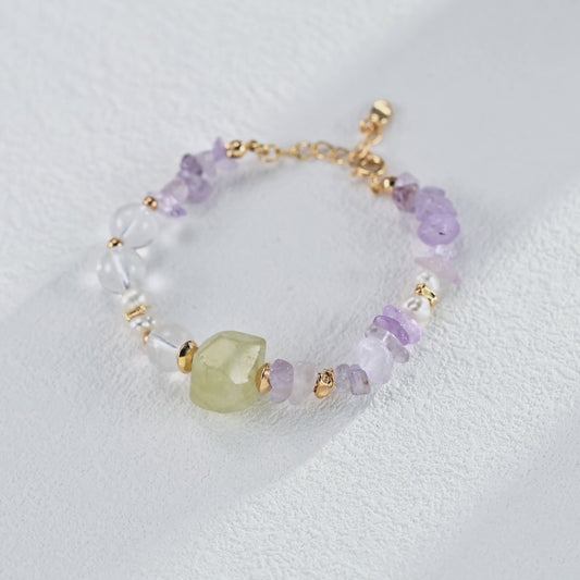 Citrine and  Amethyst bracelet
